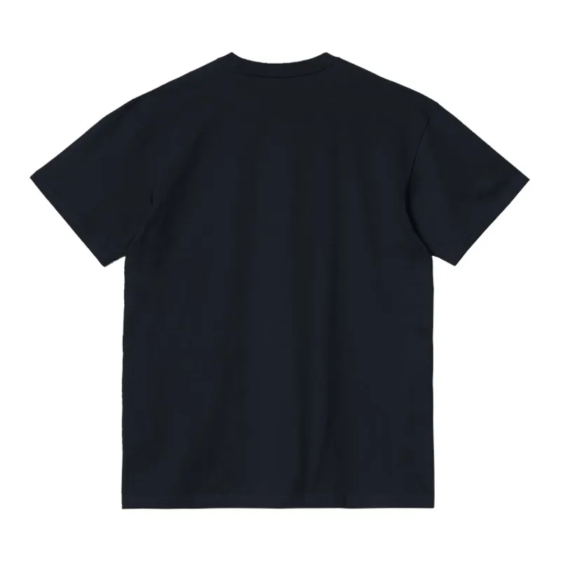 Carhartt WIP Chase T-Shirt - Dark Navy/Gold-1